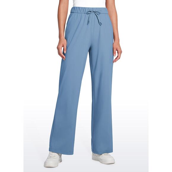 CRZ YOGA Pants - Crz Yoga Casual Pant NWT Stretch Universal Blue XL 14 Workout Travel Athleisure